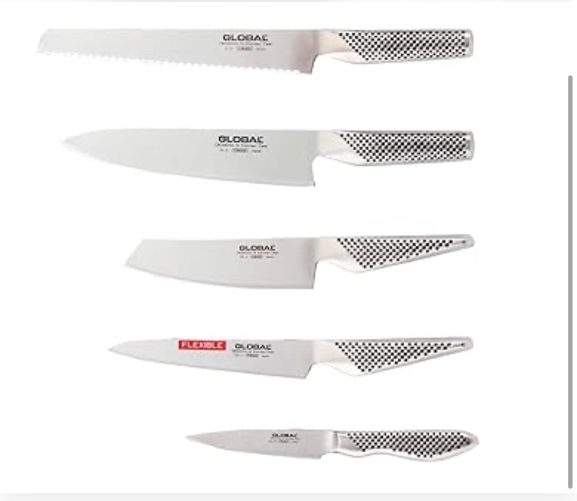 Global Knife Set 5 Piece