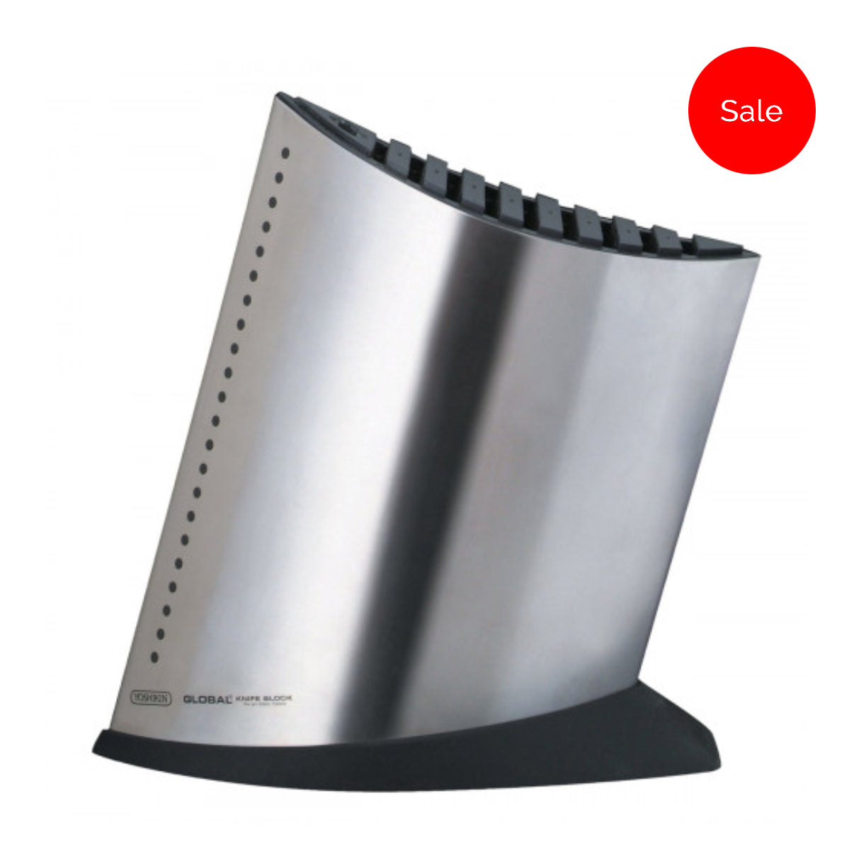 Global GKB-52/ST knife block set, 6-piece, including 5 Global knives