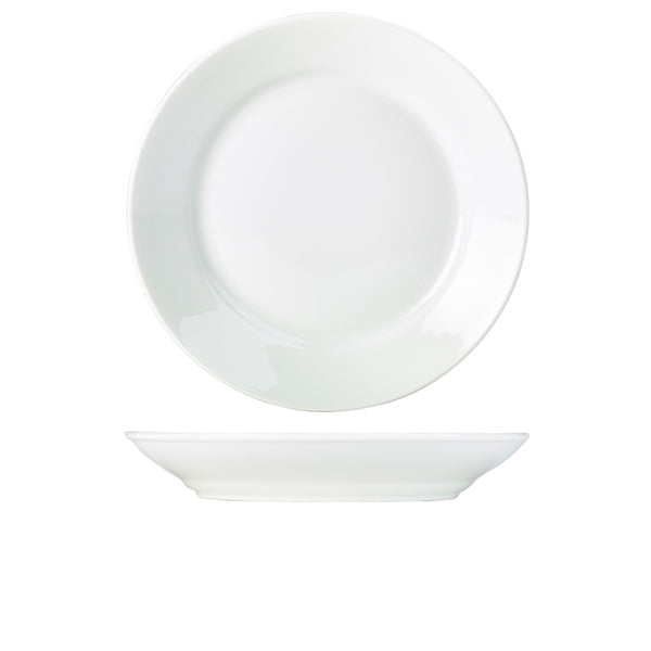 Genware Porcelain Deep Winged Plate 30cm/12"