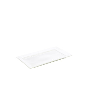 Genware Porcelain Rectangular Plate 30.5 x 18.5cm/12 x 7.25"