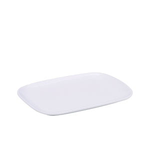 Genware Porcelain Ellipse Rectangular Plate 22.8 x 16.6cm/9 x 6.5"