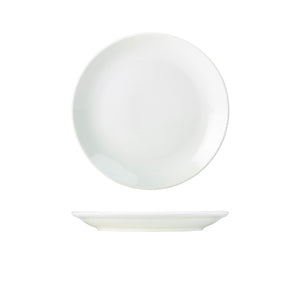 Genware Porcelain Coupe Plate 22cm/8.5"