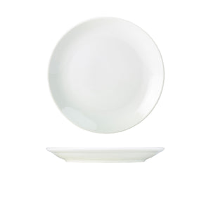 Genware Porcelain Coupe  Plate 24cm/9.5"