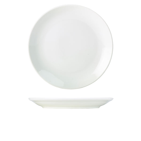 Genware Porcelain Coupe Plate 28cm/11"