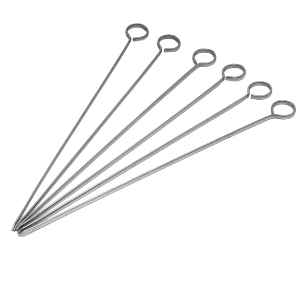 S/St. Skewers 12"(Pack Of 6)