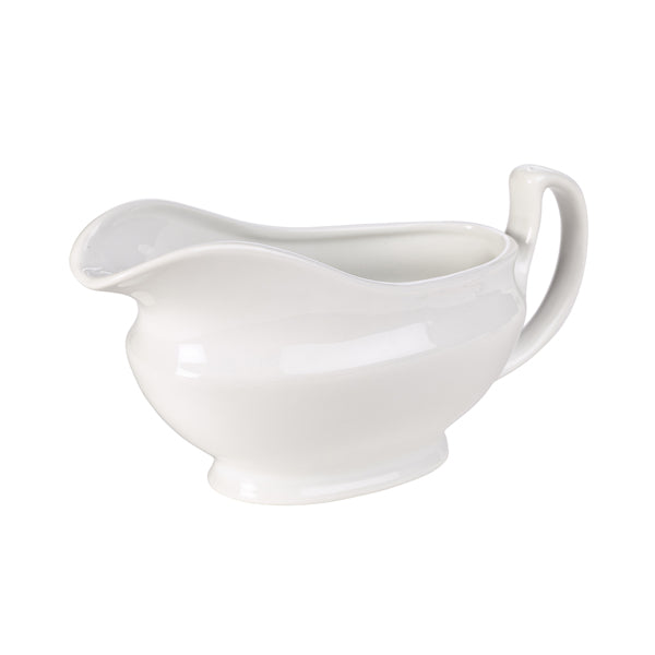 Genware Porcelain Sauce Boat 40cl/14oz