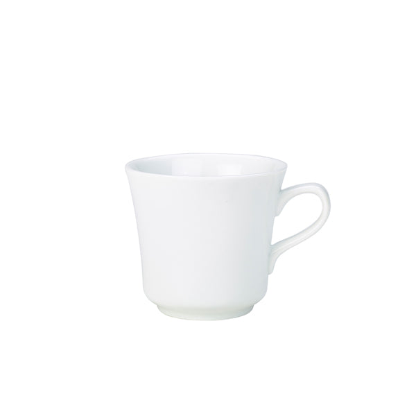 Genware Porcelain Tea Cup 23cl/8oz