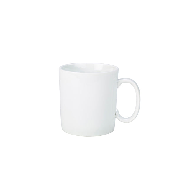 Genware Porcelain Straight Sided Mug 28cl/10oz