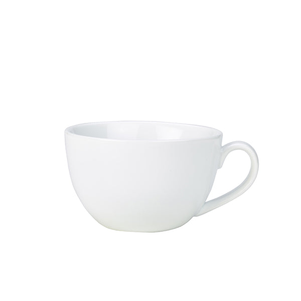 Genware Porcelain Bowl Shaped Cup 40cl/14oz