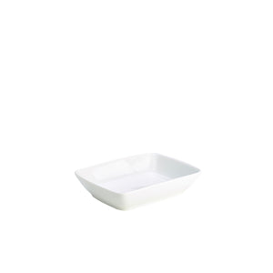 Genware Porcelain Rectangular Dish 16 x 12cm/6.25 x 4.75"