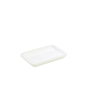 Genware Porcelain Deep Rectangular Dish 20 x 14 x 2.5cm/8 x 5.5 x 1"