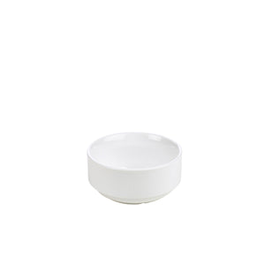 Genware Porcelain Unhandled Soup Bowl 25cl/8.75oz