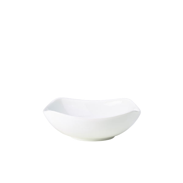 Genware Porcelain Rounded Square Bowl 15cm/6"