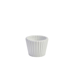 Genware Porcelain Fluted Ramekin 5.8cm/2.25"