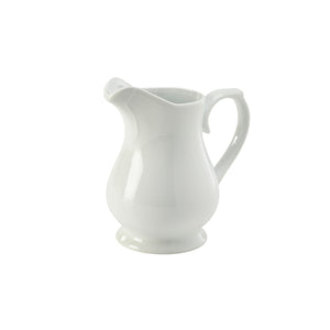 Genware Porcelain Traditional Serving Jug 14cl/5oz