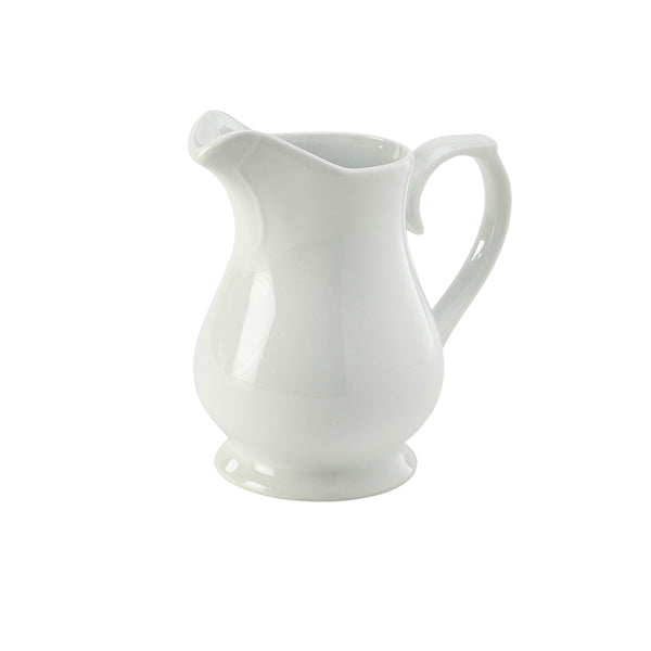 Genware Porcelain Traditional Serving Jug 56cl/20oz