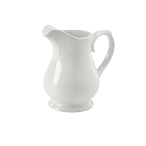 Genware Porcelain Traditional Serving Jug 56cl/20oz