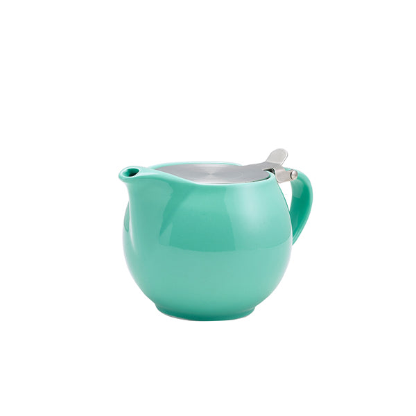 GenWare Porcelain Green Teapot with St/St Lid & Infuser 50cl/17.6oz