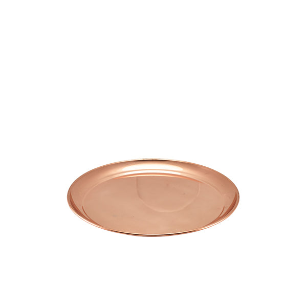 Copper 12" Round Tray 300mm