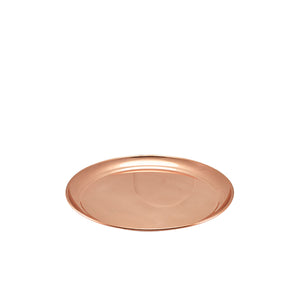 Copper 12" Round Tray 300mm