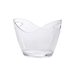 Clear Plastic Champagne/Wine Bucket Small