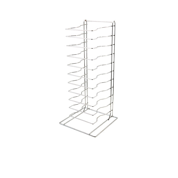 Genware Pizza Rack/Stand 11 Shelf