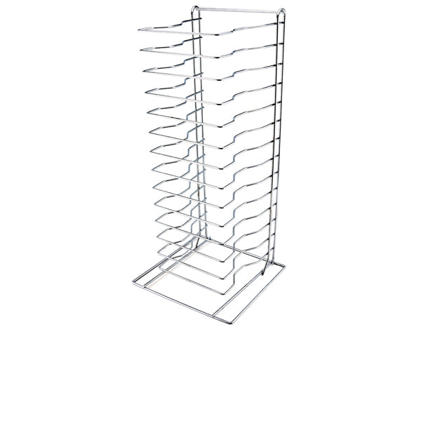 Genware Pizza Rack/Stand 15 Shelf