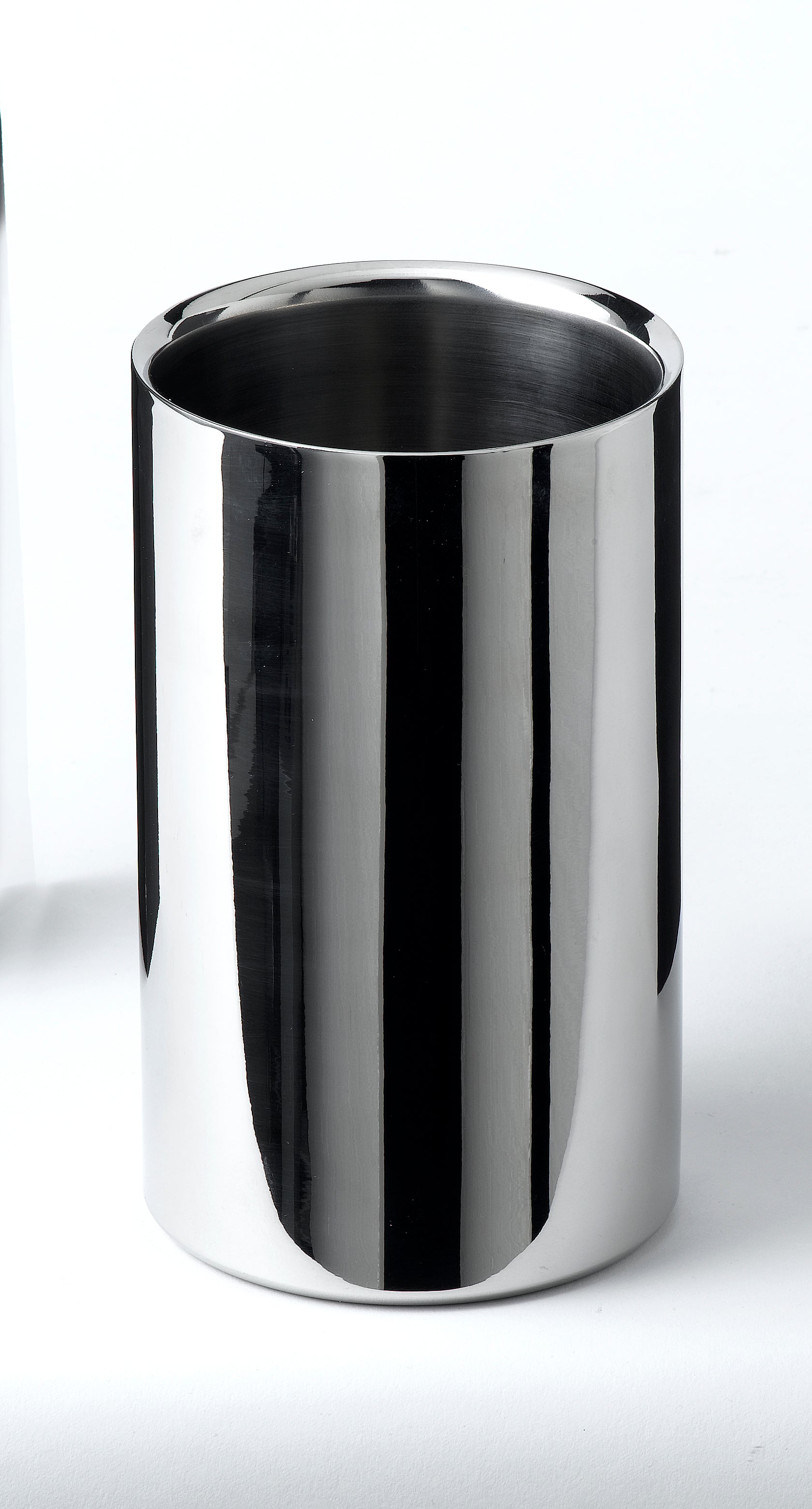 Polished St/St Wine Cooler 12 Dia X 18cm H