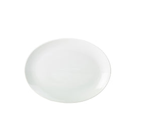 Genware Porcelain Oval Plate 24cm/9.5"