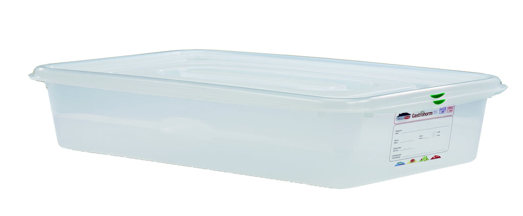 GN Storage Container 1/1 100mm Deep 13L*6pack*