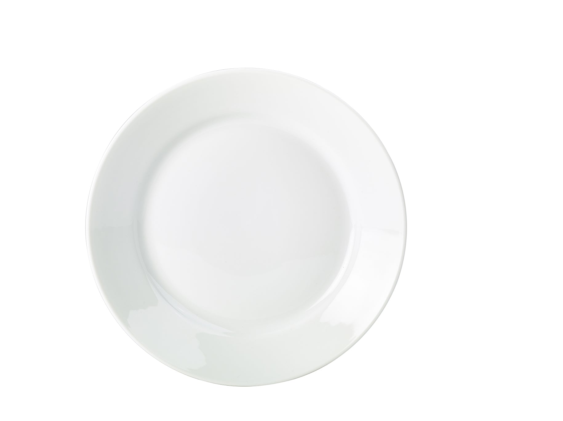 Genware Porcelain Deep Winged Plate 28cm/11"