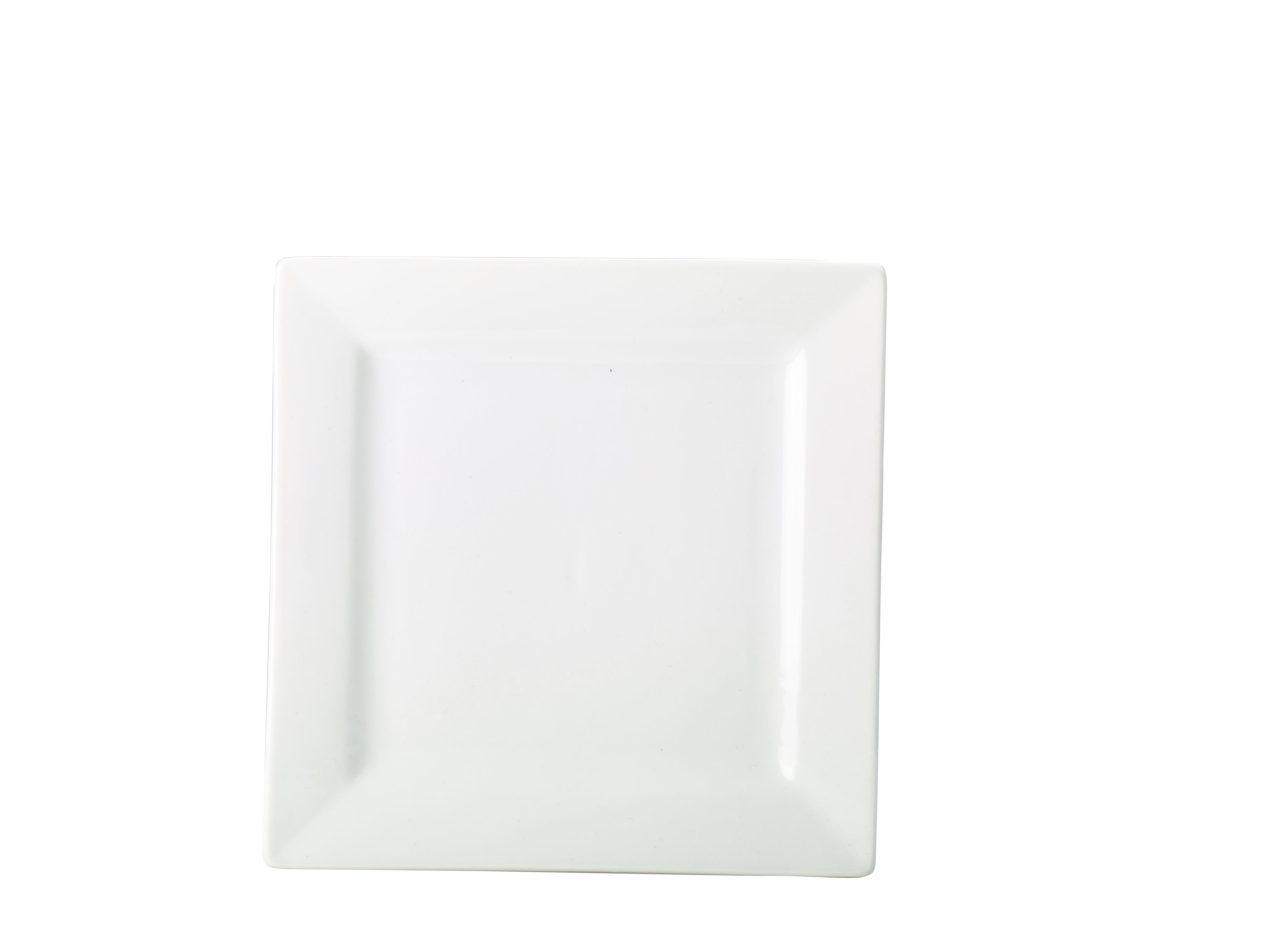 Genware Porcelain Square Plate 30cm/12"