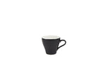 Genware Porcelain Black Tulip Cup 18cl/6.25oz