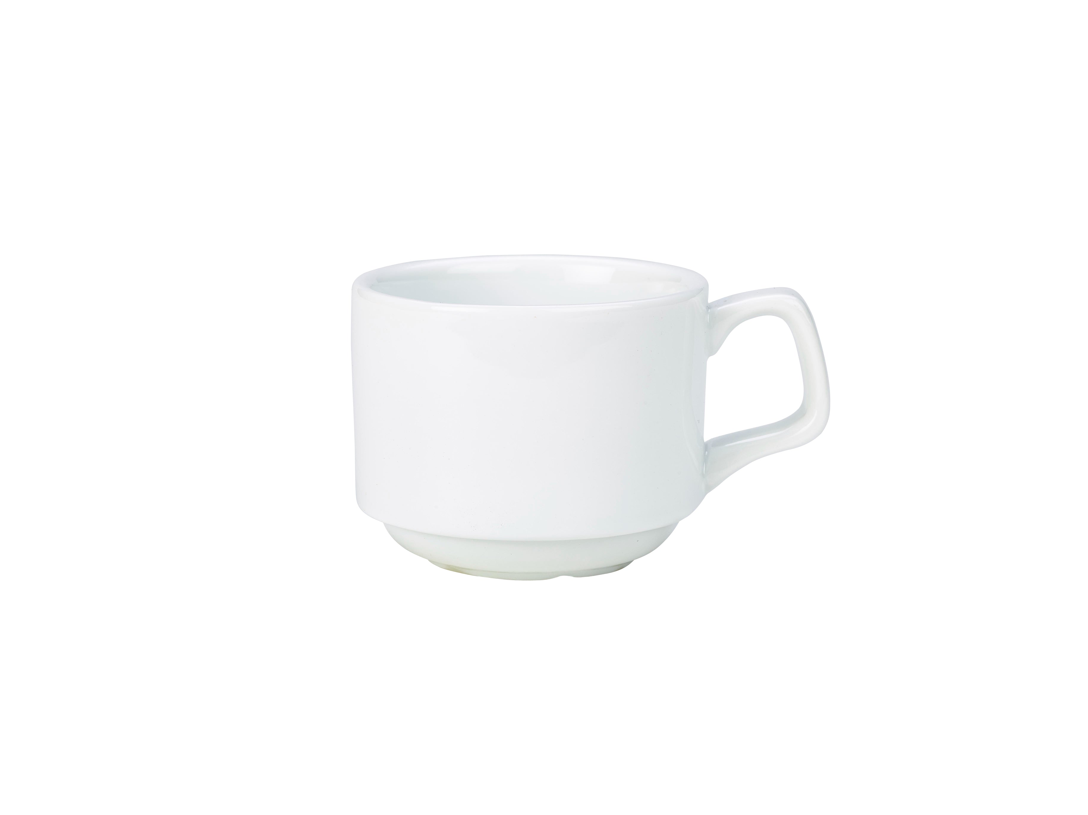 Genware Porcelain Stacking Cup 20cl/7oz