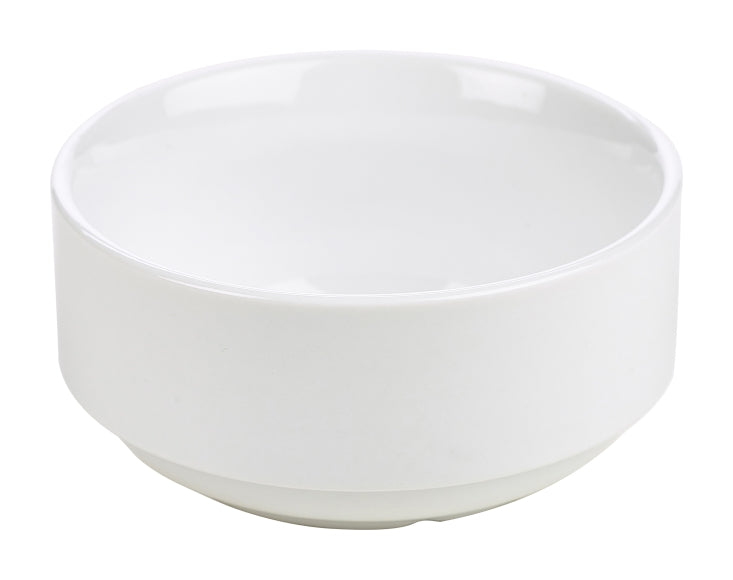 Genware Porcelain Unhandled Soup Bowl 25cl/8.75oz