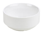 Genware Porcelain Unhandled Soup Bowl 25cl/8.75oz