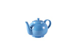 Genware Porcelain Blue Teapot 85cl/30oz