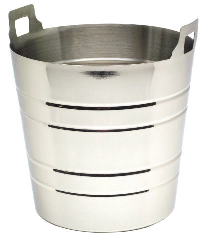 S/St.Wine Bucket With Integral Handles