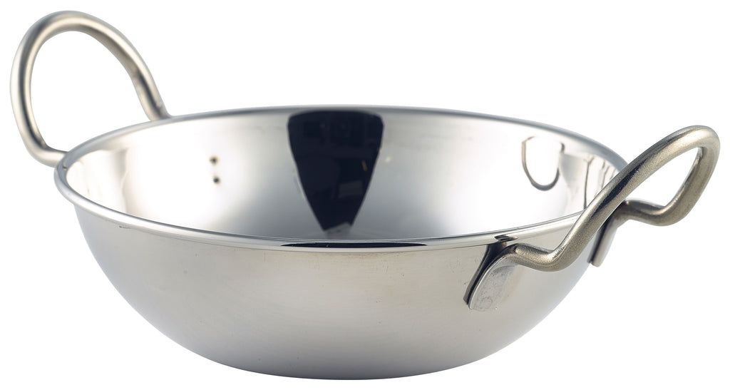 S/St.Balti Dish 15cm(6")With Handles 12 pack