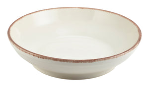 Terra Stoneware Sereno Brown Coupe Bowl 27.5cm