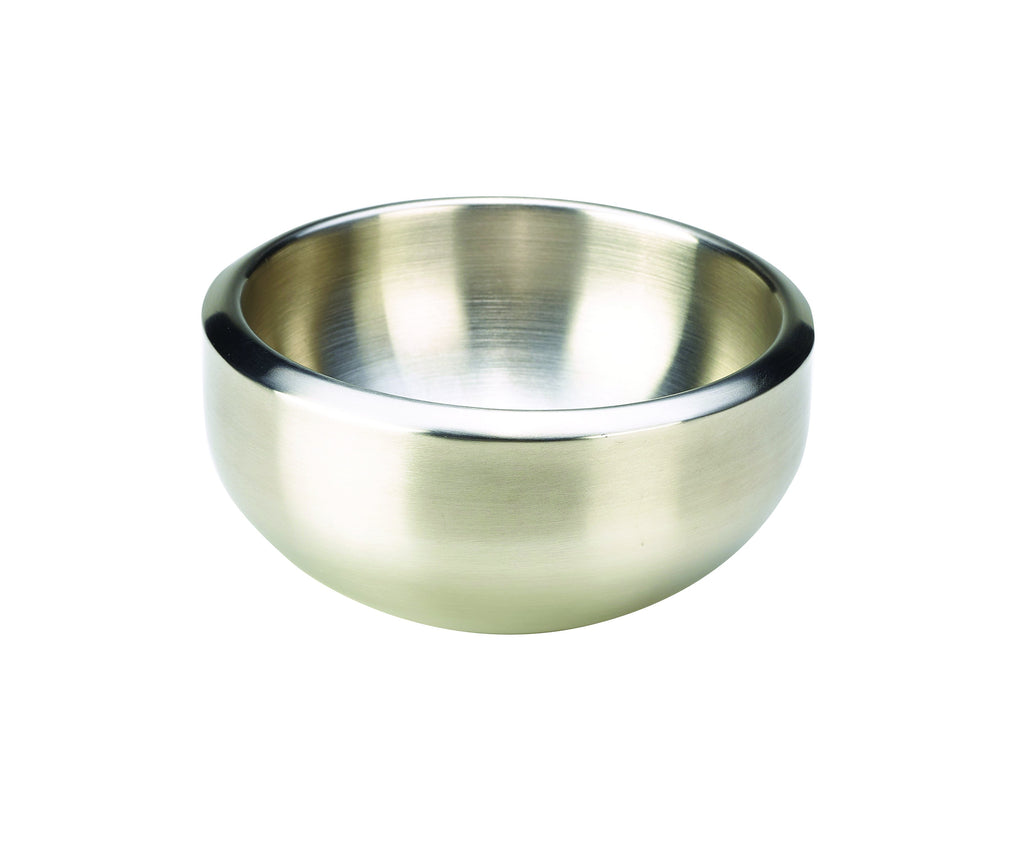 Stainless Steel Double Walled Dual Angle Bowl