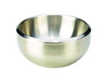 Stainless Steel Double Walled Dual Angle Bowl