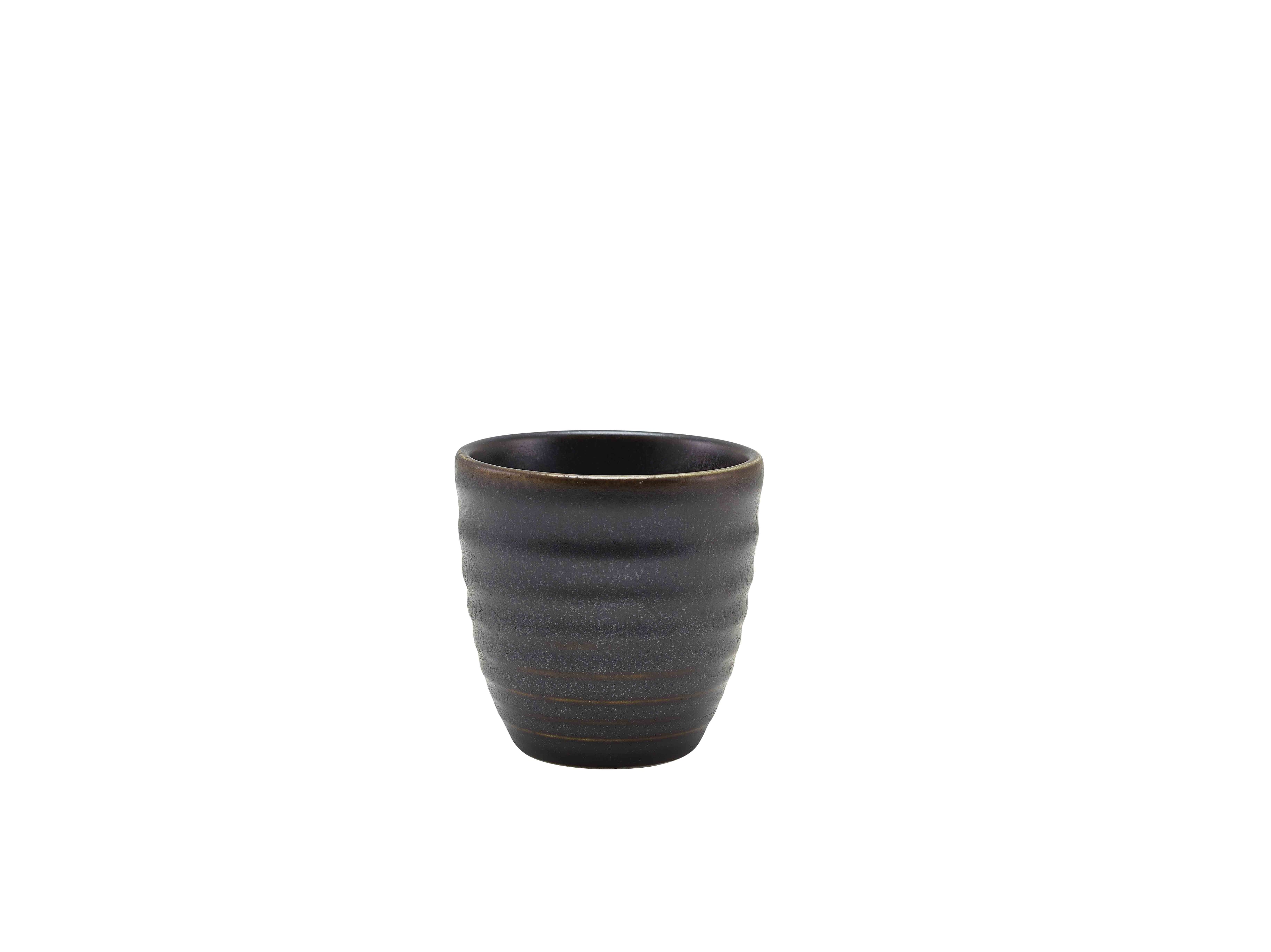 Terra Porcelain Black Dip Pot 16cl/5.6oz