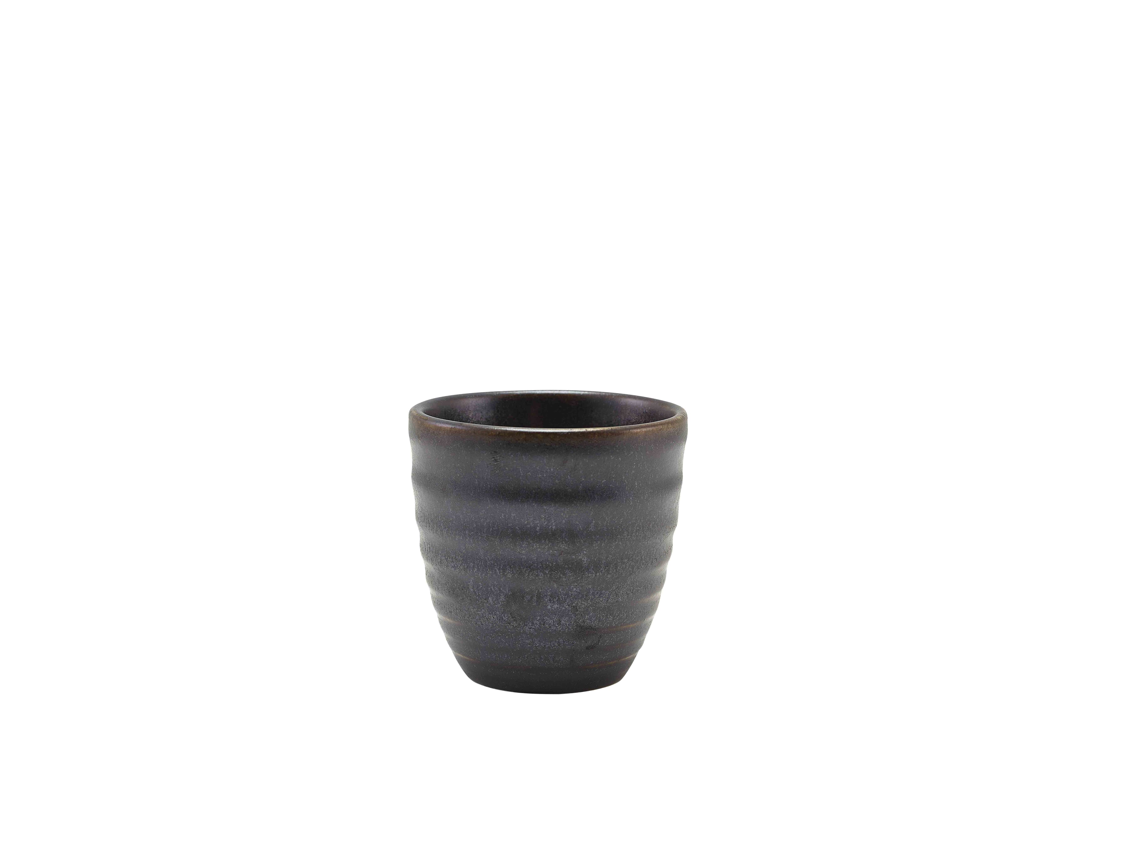 Terra Porcelain Black Dip Pot 16cl/5.6oz