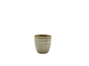 Terra Porcelain Matt Grey Dip Pot 8.5cl/3oz