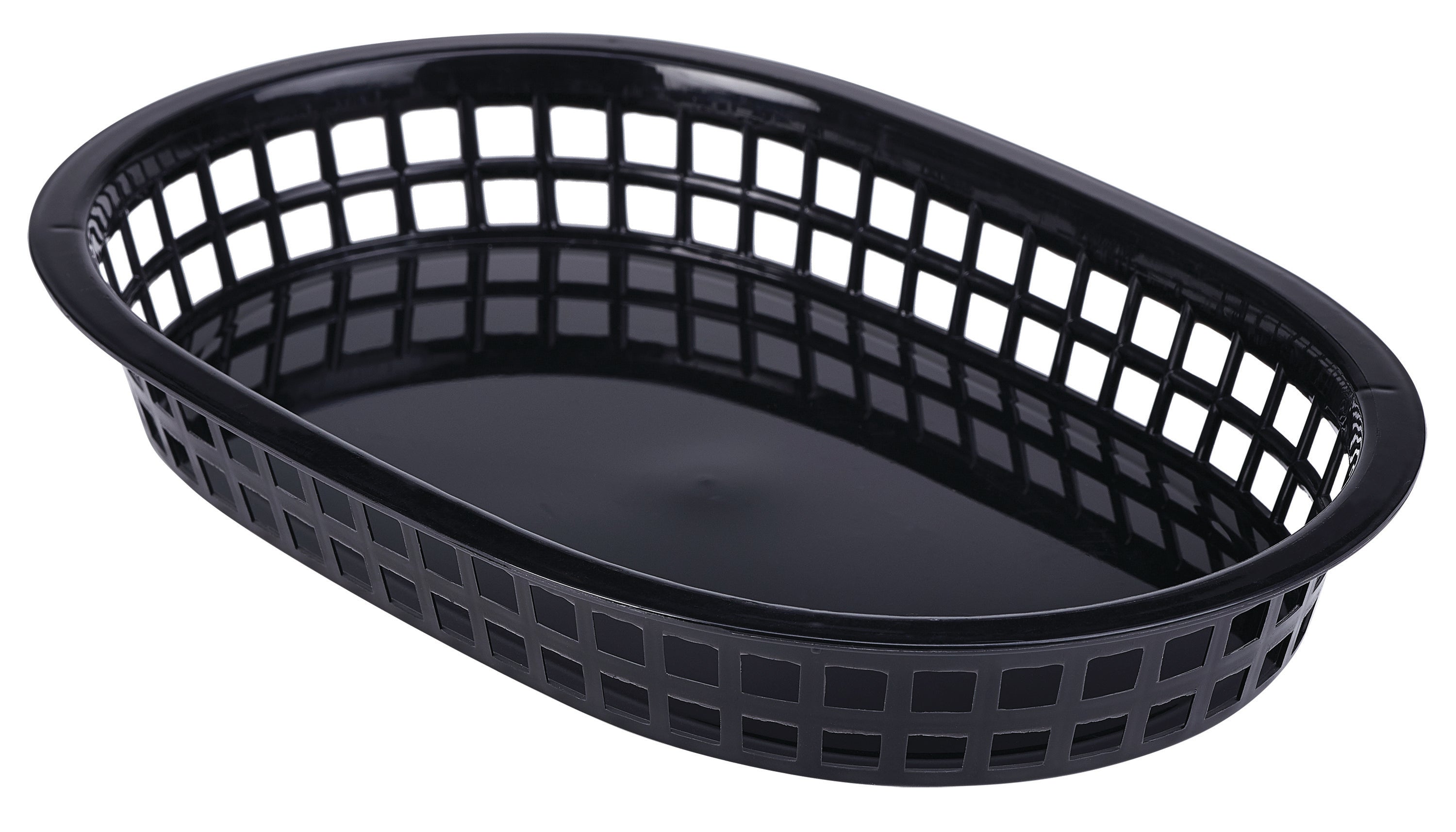Fast Food Basket Black 27.5 x 17.5cm