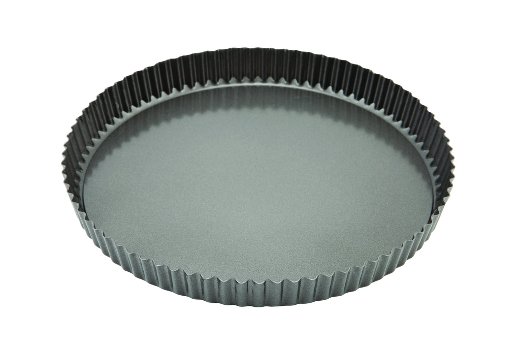 Carbon Steel Non-Stick Fluted Quiche Tin 29cm