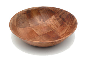 Woven Wood Bowls 6" Dia