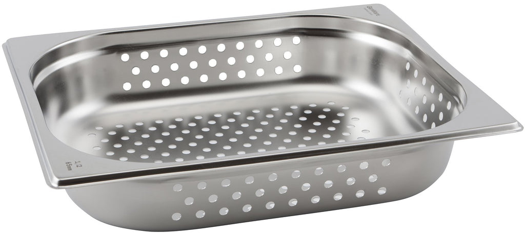 Perforated St/St Gastronorm Pan 1/2 - 100mm Deep