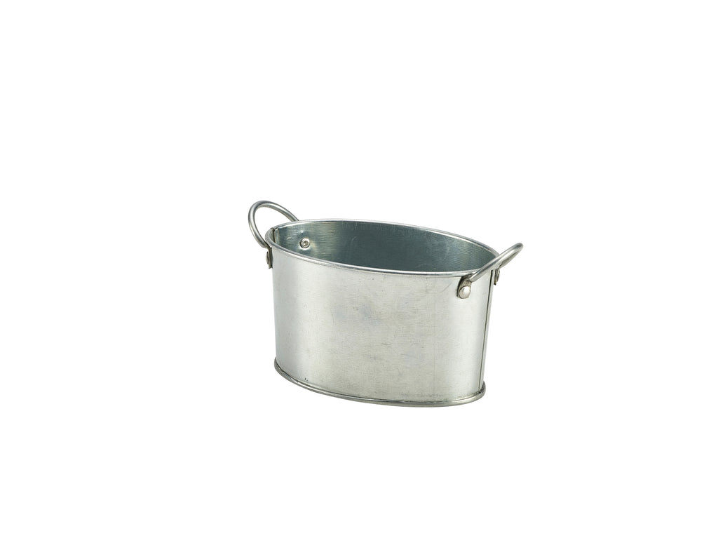 Galvanised Steel Serving Bucket**6 pack**12.5 x 8.5 x 6.5cm